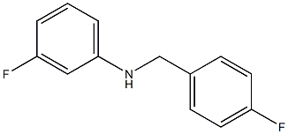 (3-fluorophenyl)(4-fluorophenyl)methylamine 结构式