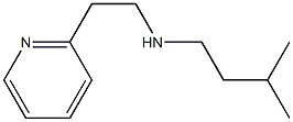 (3-methylbutyl)[2-(pyridin-2-yl)ethyl]amine 结构式