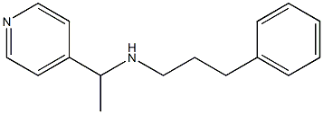 (3-phenylpropyl)[1-(pyridin-4-yl)ethyl]amine 结构式