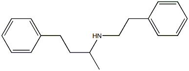 (4-phenylbutan-2-yl)(2-phenylethyl)amine 结构式