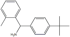 (4-tert-butylphenyl)(2-methylphenyl)methanamine 结构式