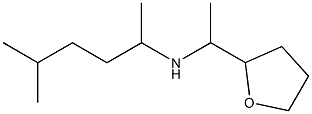 (5-methylhexan-2-yl)[1-(oxolan-2-yl)ethyl]amine 结构式
