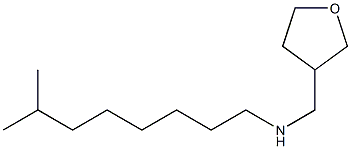 (7-methyloctyl)(oxolan-3-ylmethyl)amine 结构式