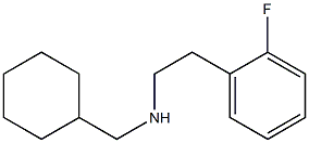 (cyclohexylmethyl)[2-(2-fluorophenyl)ethyl]amine 结构式