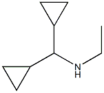 (dicyclopropylmethyl)(ethyl)amine 结构式