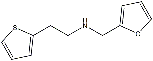 (furan-2-ylmethyl)[2-(thiophen-2-yl)ethyl]amine 结构式