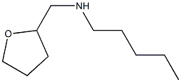 (oxolan-2-ylmethyl)(pentyl)amine 结构式