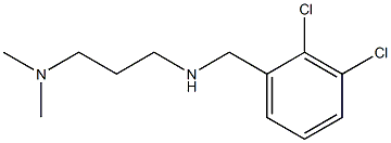 [(2,3-dichlorophenyl)methyl][3-(dimethylamino)propyl]amine 结构式