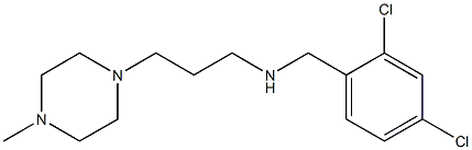 [(2,4-dichlorophenyl)methyl][3-(4-methylpiperazin-1-yl)propyl]amine 结构式