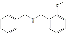 [(2-methoxyphenyl)methyl](1-phenylethyl)amine 结构式