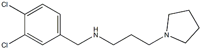 [(3,4-dichlorophenyl)methyl][3-(pyrrolidin-1-yl)propyl]amine 结构式