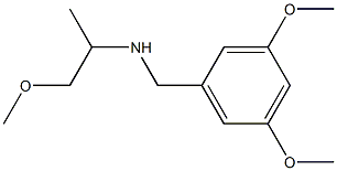 [(3,5-dimethoxyphenyl)methyl](1-methoxypropan-2-yl)amine 结构式