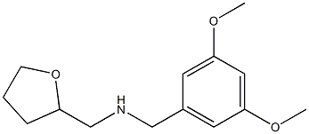 [(3,5-dimethoxyphenyl)methyl](oxolan-2-ylmethyl)amine 结构式