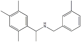 [(3-methylphenyl)methyl][1-(2,4,5-trimethylphenyl)ethyl]amine 结构式