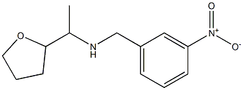 [(3-nitrophenyl)methyl][1-(oxolan-2-yl)ethyl]amine 结构式