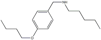 [(4-butoxyphenyl)methyl](pentyl)amine 结构式