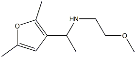 [1-(2,5-dimethylfuran-3-yl)ethyl](2-methoxyethyl)amine 结构式