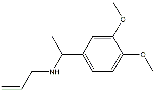 [1-(3,4-dimethoxyphenyl)ethyl](prop-2-en-1-yl)amine 结构式