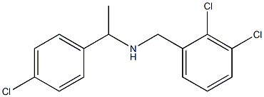 [1-(4-chlorophenyl)ethyl][(2,3-dichlorophenyl)methyl]amine 结构式