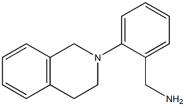 [2-(1,2,3,4-tetrahydroisoquinolin-2-yl)phenyl]methanamine 结构式