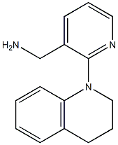 [2-(3,4-dihydroquinolin-1(2H)-yl)pyridin-3-yl]methylamine 结构式
