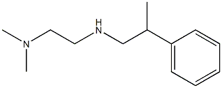 [2-(dimethylamino)ethyl](2-phenylpropyl)amine 结构式
