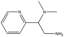 [2-amino-1-(pyridin-2-yl)ethyl]dimethylamine 结构式