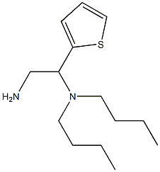 [2-amino-1-(thiophen-2-yl)ethyl]dibutylamine 结构式