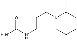 [3-(2-methylpiperidin-1-yl)propyl]urea 结构式