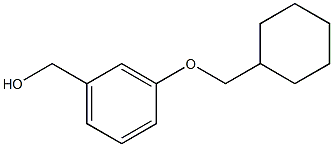 [3-(cyclohexylmethoxy)phenyl]methanol 结构式