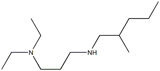 [3-(diethylamino)propyl](2-methylpentyl)amine 结构式