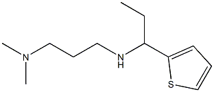 [3-(dimethylamino)propyl][1-(thiophen-2-yl)propyl]amine 结构式