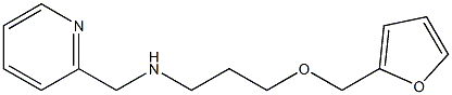 [3-(furan-2-ylmethoxy)propyl](pyridin-2-ylmethyl)amine 结构式