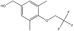 [3,5-dimethyl-4-(2,2,2-trifluoroethoxy)phenyl]methanol 结构式