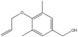 [3,5-dimethyl-4-(prop-2-en-1-yloxy)phenyl]methanol 结构式