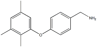 [4-(2,3,5-trimethylphenoxy)phenyl]methanamine 结构式