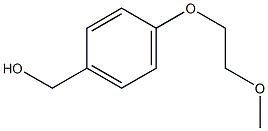 [4-(2-methoxyethoxy)phenyl]methanol 结构式