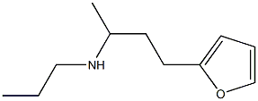 [4-(furan-2-yl)butan-2-yl](propyl)amine 结构式