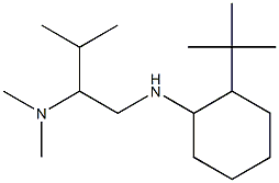 {1-[(2-tert-butylcyclohexyl)amino]-3-methylbutan-2-yl}dimethylamine 结构式