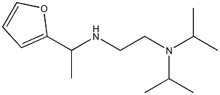 {2-[bis(propan-2-yl)amino]ethyl}[1-(furan-2-yl)ethyl]amine 结构式