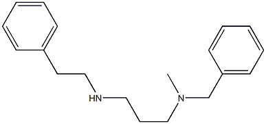 {3-[benzyl(methyl)amino]propyl}(2-phenylethyl)amine 结构式