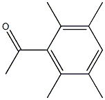 1-(2,3,5,6-tetramethylphenyl)ethan-1-one 结构式