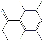 1-(2,3,5,6-tetramethylphenyl)propan-1-one 结构式