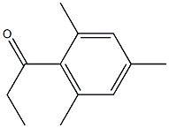 1-(2,4,6-trimethylphenyl)propan-1-one 结构式