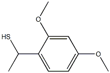 1-(2,4-dimethoxyphenyl)ethane-1-thiol 结构式