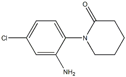 1-(2-amino-4-chlorophenyl)piperidin-2-one 结构式