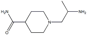 1-(2-aminopropyl)piperidine-4-carboxamide 结构式
