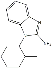 1-(2-methylcyclohexyl)-1H-1,3-benzodiazol-2-amine 结构式