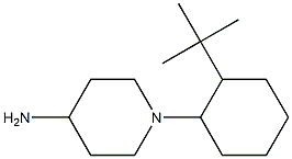 1-(2-tert-butylcyclohexyl)piperidin-4-amine 结构式
