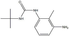 1-(3-amino-2-methylphenyl)-3-tert-butylurea 结构式